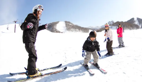 First ski and snowboard debut