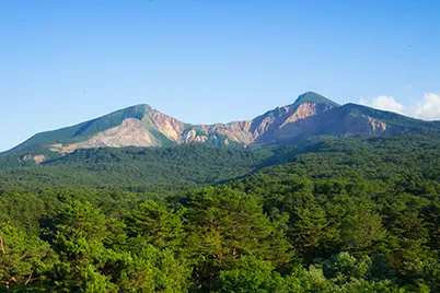 Mount Bandai, one of Japan's 100 most famous mountains
