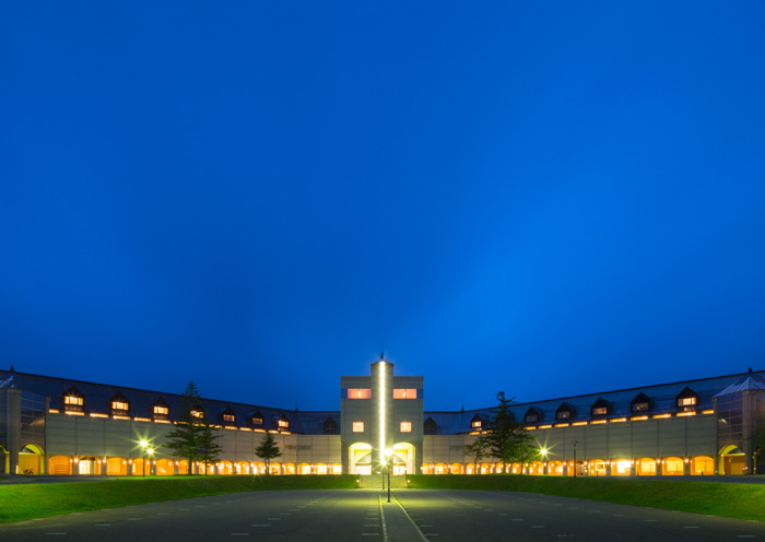 Exterior: Urabandai Lake Resort stands majestically within the national park.