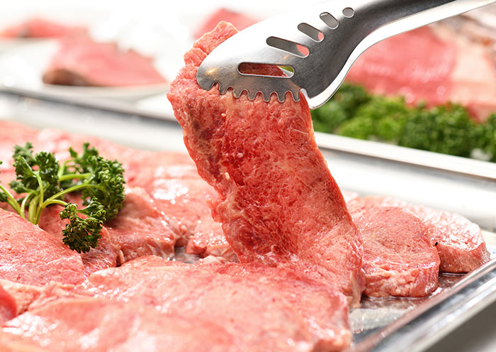 Hibara Dining. A special order of domestically produced Japanese Black Wagyu beef steak.