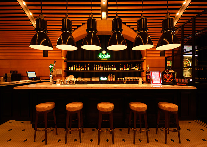 Bar counter. (Play spot on 3rd floor)