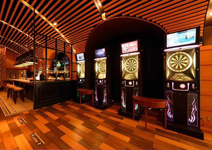 Darts. (Play Spot on 3rd floor)