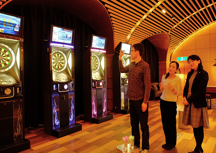 Darts. (Play Spot on 3rd floor)