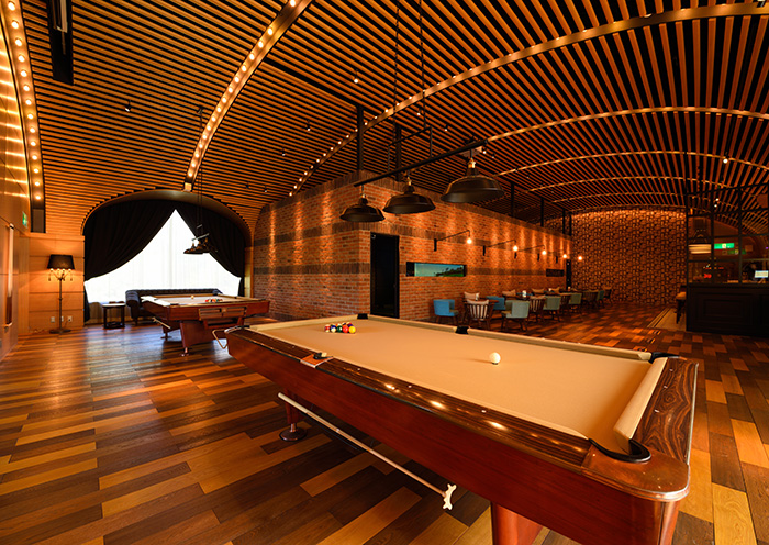 Billiards. (Play Spot on 3rd floor)