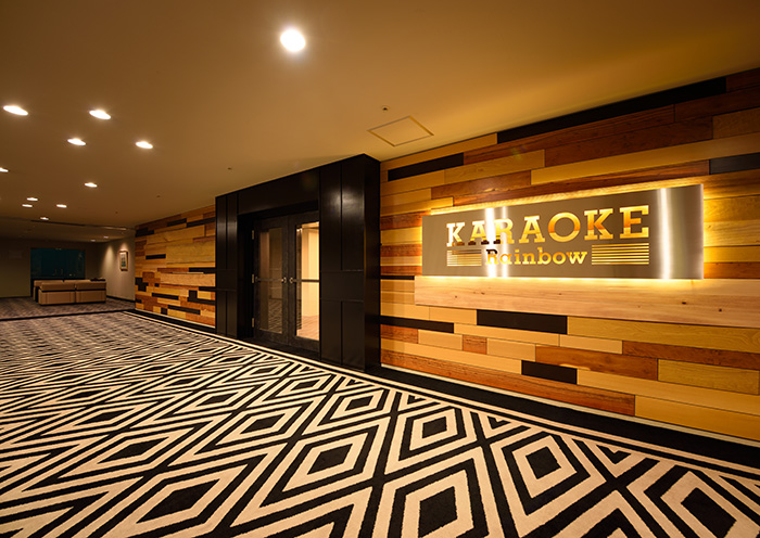 There are a total of 10 private karaoke rooms. You can also order snacks and drinks.