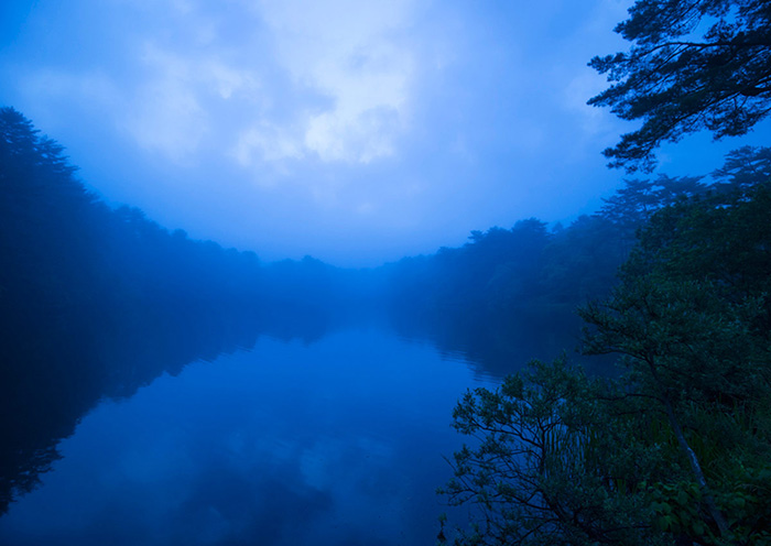 Lake Hibara / Urabandai. The largest lake located in the heart of the Bandai Plateau.