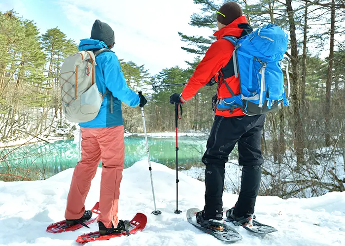 Snowshoeing