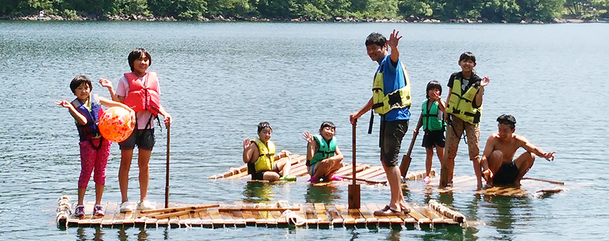 Raft building was featured in an article