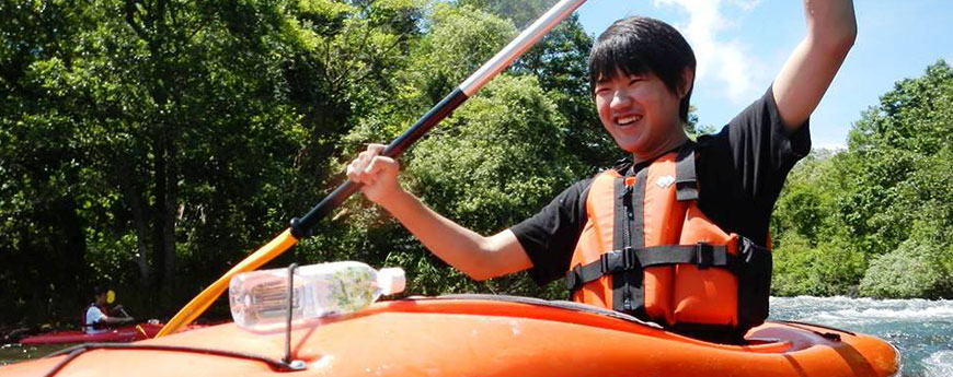 A canoe adventure experience that can be enjoyed by people of all ages, from 2 to 90!