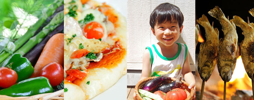 A delicious summer vacation for the family! "Marukajiri Camp"