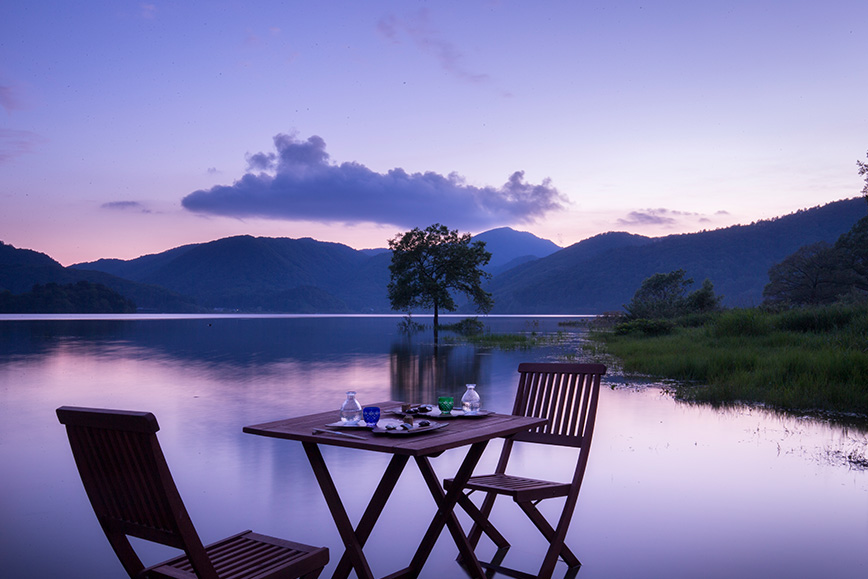 Summer Evening Terrace