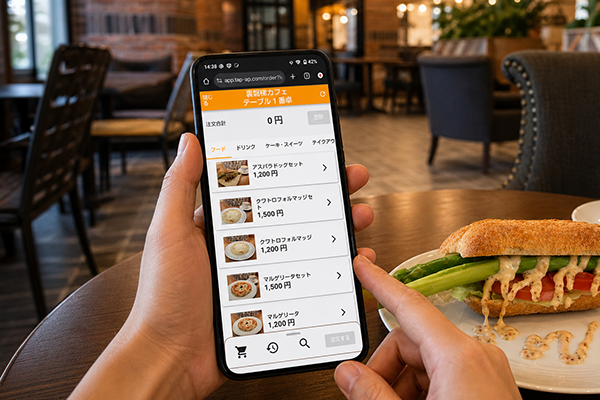 Notice of the introduction of mobile ordering Urabandai Cafe