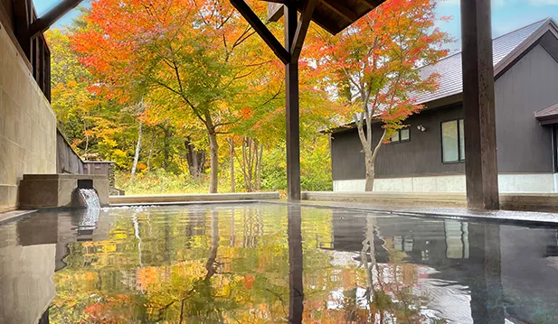 Open-air bath