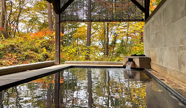 Open-air bath