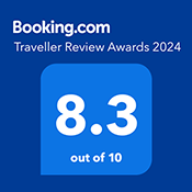 Winner of Booking.com's Traveler Review Awards 2022!