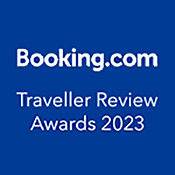 Winner of Booking.com's Traveler Review Awards 2023!