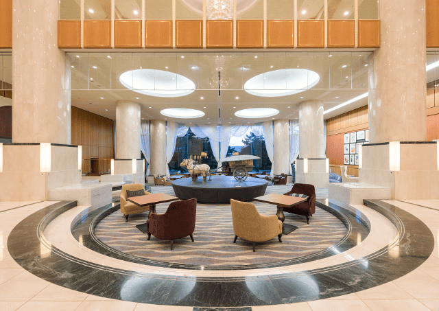 A gorgeous lobby