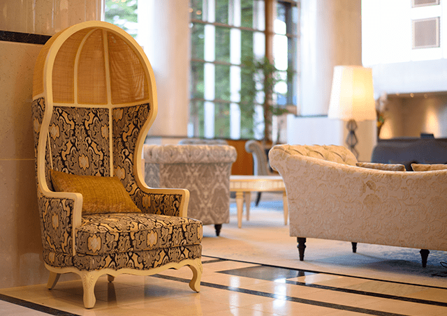 A gorgeous lobby