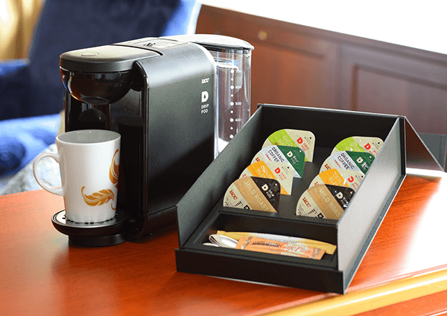 All rooms equipped with coffee makers