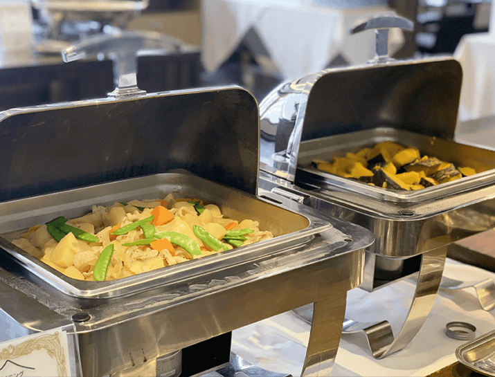 A wide variety of side dishes
