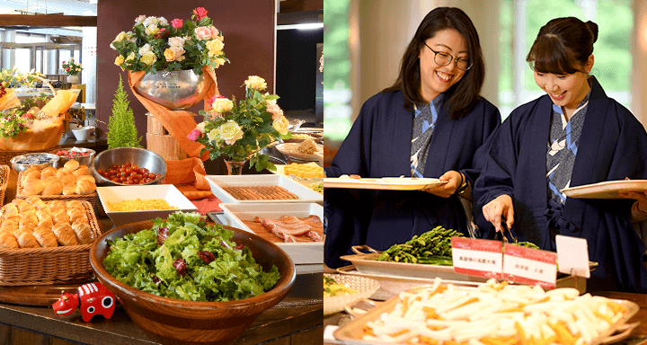 Buffet cuisine