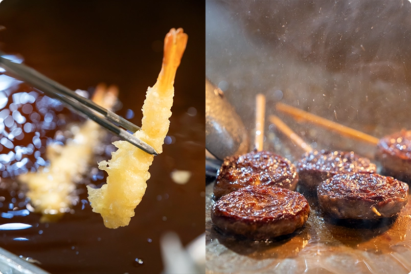 Choose as much as you like from our wide menu.