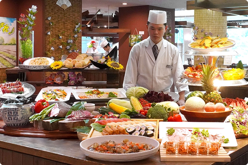 Choose as much as you like from our wide menu.