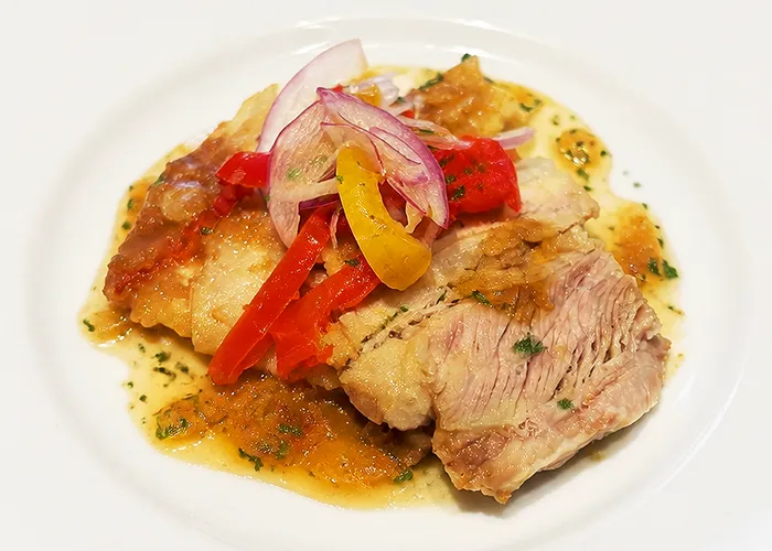 Abukuma Sangen Pork Garlic Onion