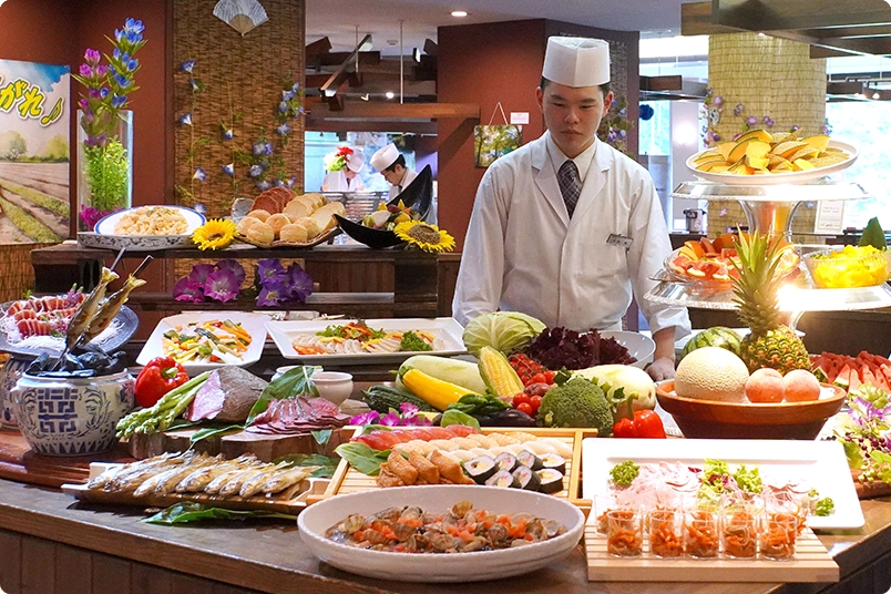 .A wide range of menu items to choose from
