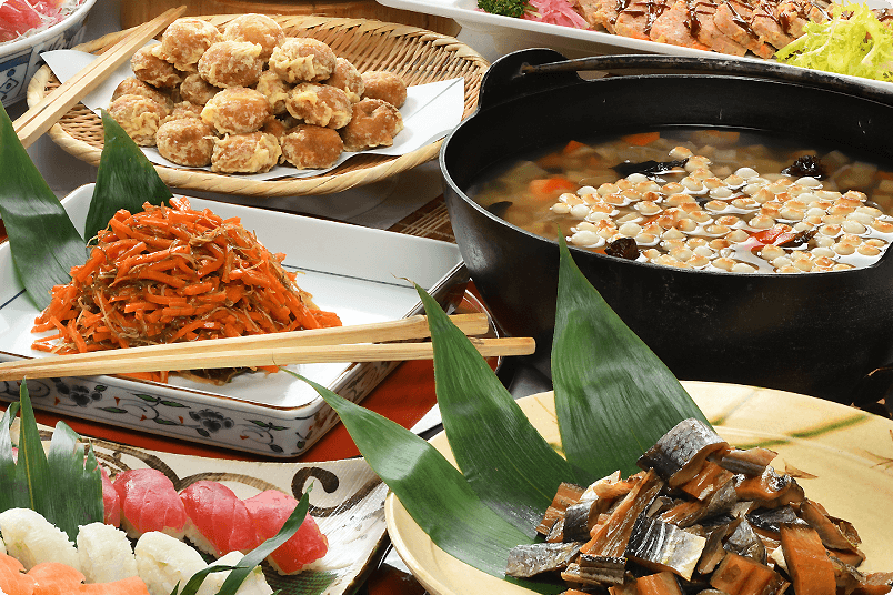 .A wide range of menu items to choose from
