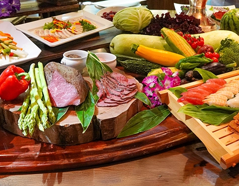 Buffet cuisine