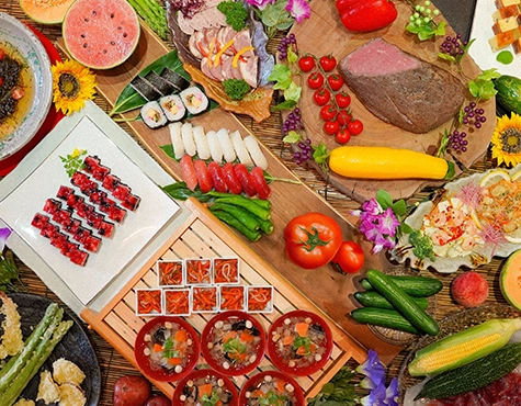 Buffet cuisine