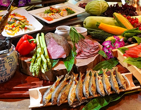 Buffet cuisine