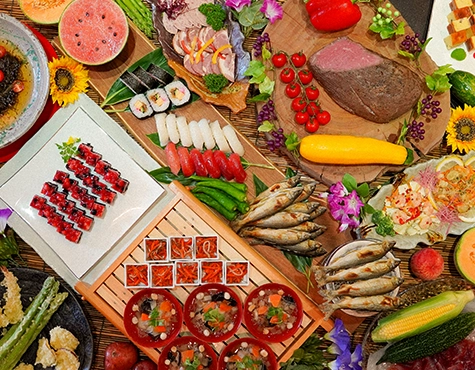 Buffet cuisine