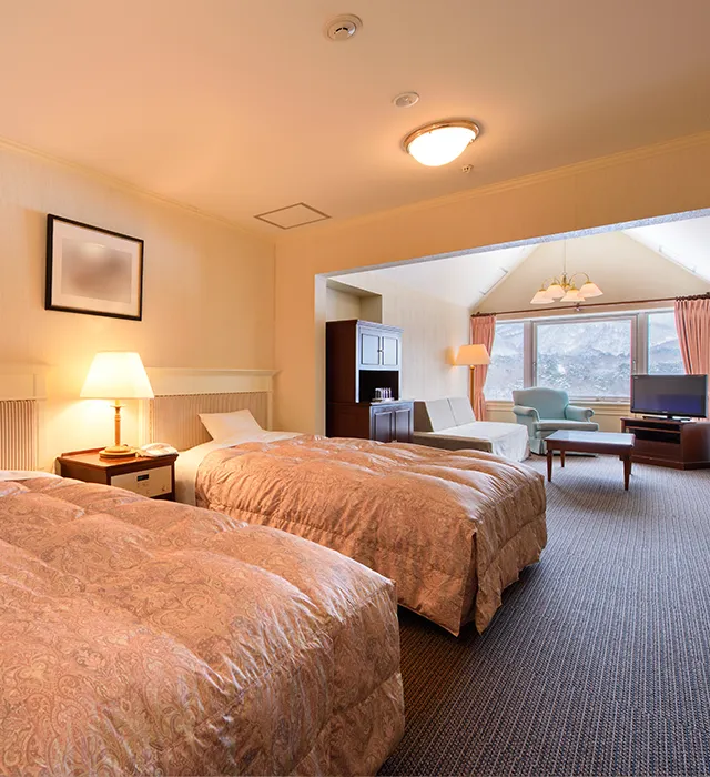 Feel the Nature of Urabandai—Relax in Comfort at Your Room