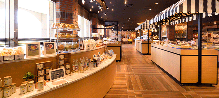 Day 2: Souvenir shop featuring local specialties of Aizu Bandai